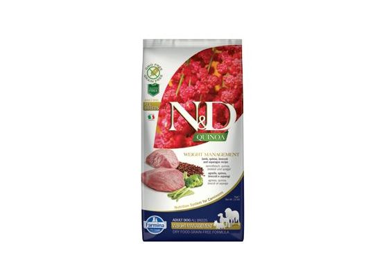 N&D Quinoa DOG Weight Management Lamb & Broccoli 7 kg