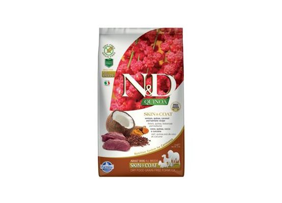 N&D Quinoa DOG Skin & Coat Venison & Coconut 2,5g
