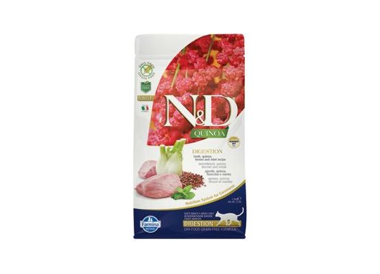 N&D Quinoa CAT Digestion Lamb & Fennel 1,5kg