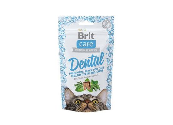 Brit Care Cat Snack Dental 50g
