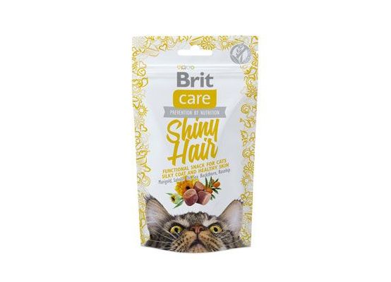 Brit Care Cat Snack Shiny Hair 50g