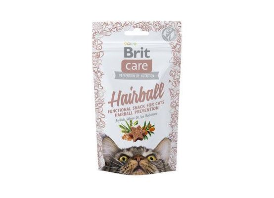 Brit Care Cat Snack Hairball 50g