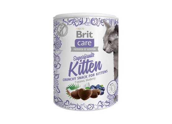 Brit Care Cat Snack Superfruits Kitten 100g