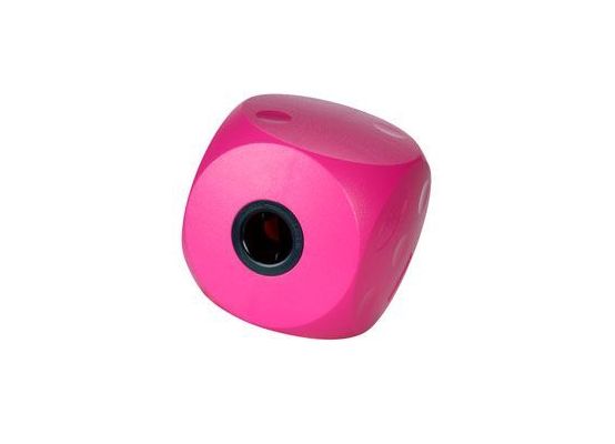 Hračka pes BUSTER Mini cube cherry 9cm, S