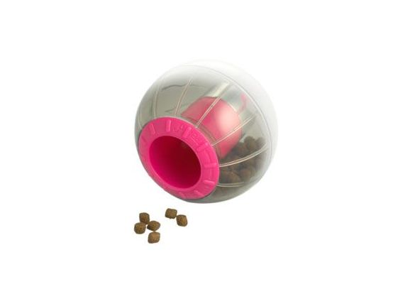 Hračka kočka CATRINE Catmosphere treat ball červená