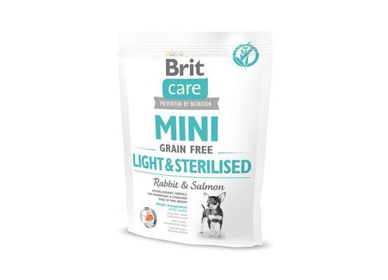 Brit Care Dog Mini Grain Free Light & Sterilised 400g