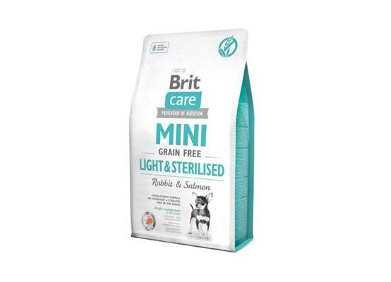 Brit Care Dog Mini Grain Free Light & Sterilised 7kg