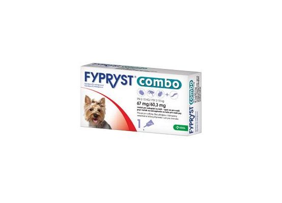Fypryst combo spot-on 67/60,3mg pes malý 1 pip