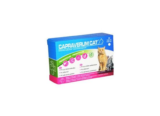 CAPRAVERUM CAT probioticum-prebioticum 30tbl