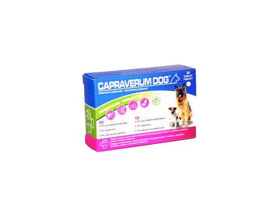 CAPRAVERUM DOG probioticum-prebioticum 30tbl