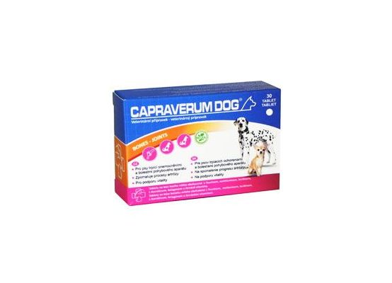 CAPRAVERUM DOG bones-joints 30tbl