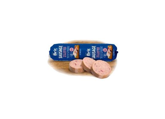 Brit Sausage Chicken & White Fish 800g