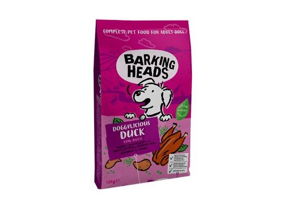 BARKING HEADS Doggylicious Duck 12kg