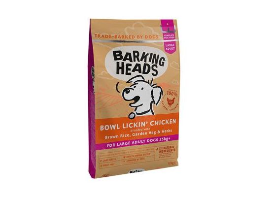 BARKING HEADS Bowl Lickin’ Chicken (Large Breed) 12kg