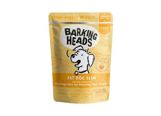 BARKING HEADS Fat Dog Slim kapsička NEW 300g - výprodej