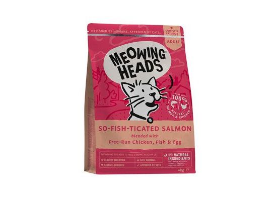 MEOWING HEADS So-fish-ticated Salmon 4kg
