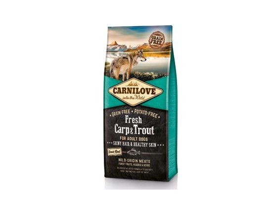 Carnilove Dog Fresh Carp & Trout for Adult 12kg
