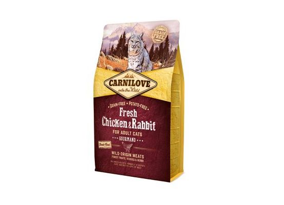 Carnilove Cat Fresh Chicken & Rabbit for Adult 2kg
