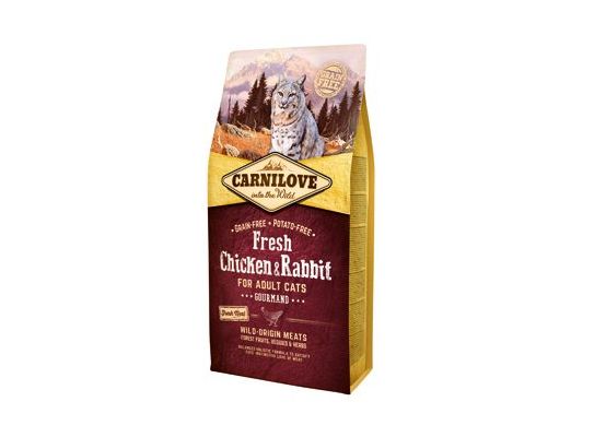 Carnilove Cat Fresh Chicken & Rabbit for Adult 6kg