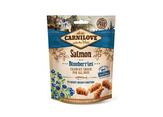 Carnilove Dog Crunchy Snack Salmon&Blueberries 200g
