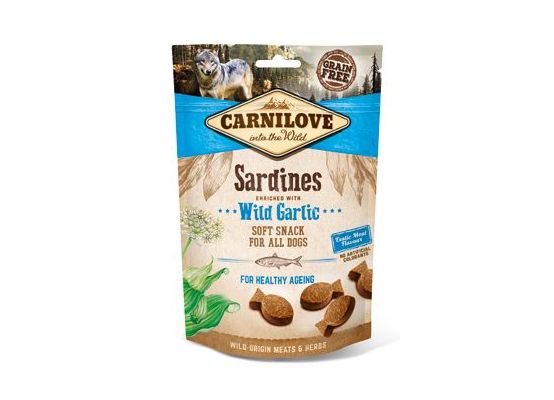 Carnilove Dog Semi Moist Sardines&Wild Garlic 200g