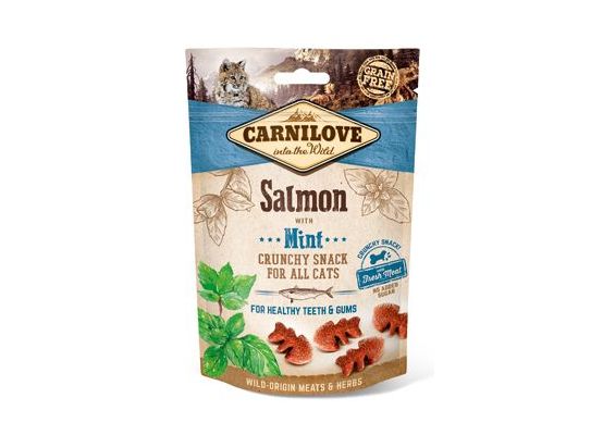 Carnilove Cat Crunchy Snack Salmon&Mint 50g