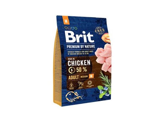 Brit Premium Dog by Nature Adult M 3kg
