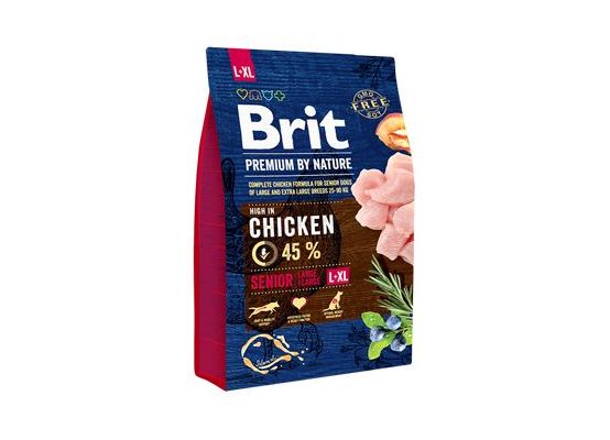 Brit Premium Dog by Nature Senior L+XL 3kg