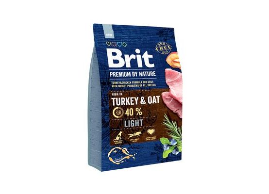 Brit Premium Dog by Nature Light 3kg