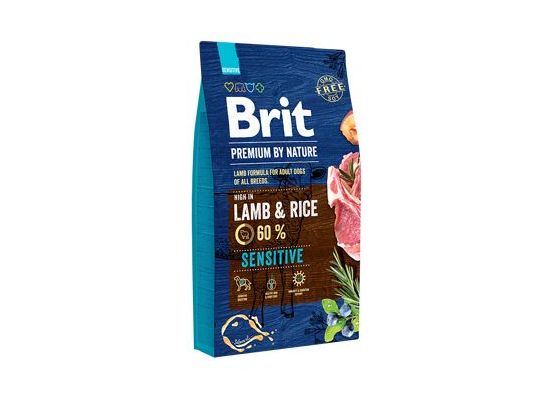 Brit Premium Dog by Nature Sensitive Lamb 8kg