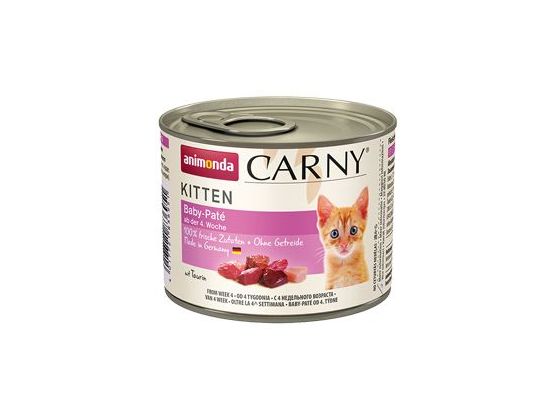 Animonda konz. kočka Baby paté hov/kuře 200g