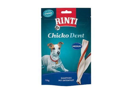 Rinti Dog Extra Chicko Dent pochoutka kachna M (150g)