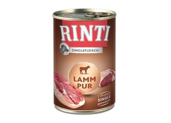 Rinti Dog Sensible PUR konzerva jehně 400g