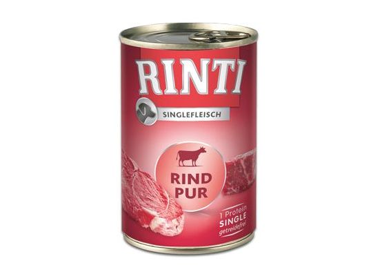Rinti Dog Sensible PUR konzerva hovězí 400g