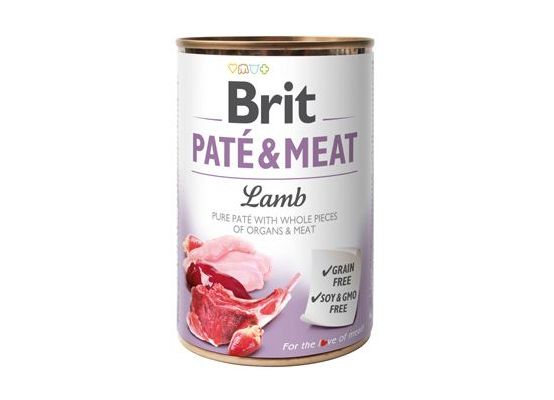 Brit Dog konz Paté & Meat Lamb 400g