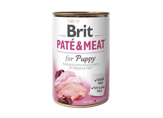 Brit Dog konz Paté & Meat Puppy 400g