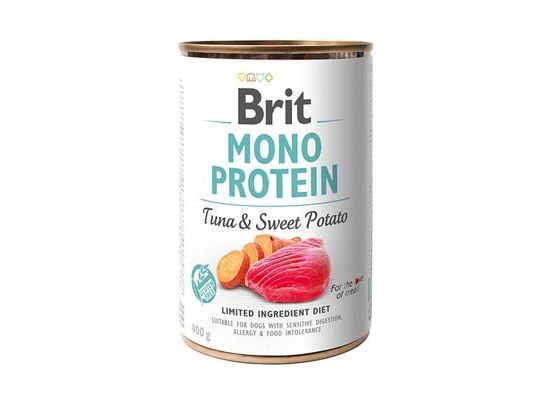 Brit Dog konz Mono Protein Tuna & Sweet Potato 400g