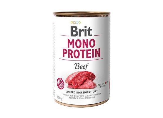 Brit Dog konz Mono Protein Beef 400g
