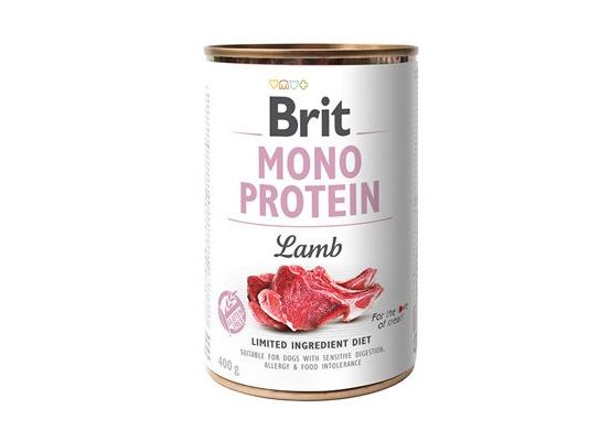 Brit Dog konz Mono Protein Lamb 400g