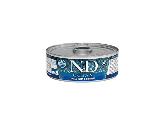 N&D CAT OCEAN Adult Tuna & Shrimps 70 g