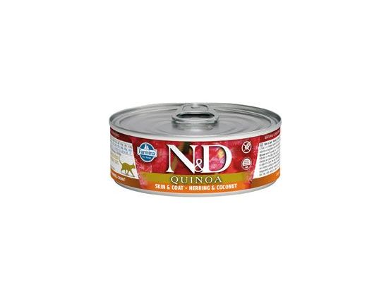N&D CAT QUINOA Adult Herring & Coconut 80g