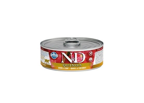 N&D CAT QUINOA Adult Quail & Coconut 80g