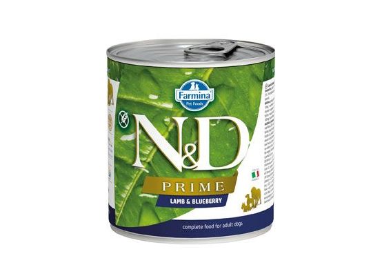 N&D DOG PRIME Adult Lamb & Blueberry 285g
