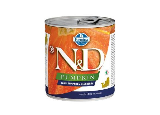 N&D DOG PUMPKIN Puppy Lamb & Blueberry 285g