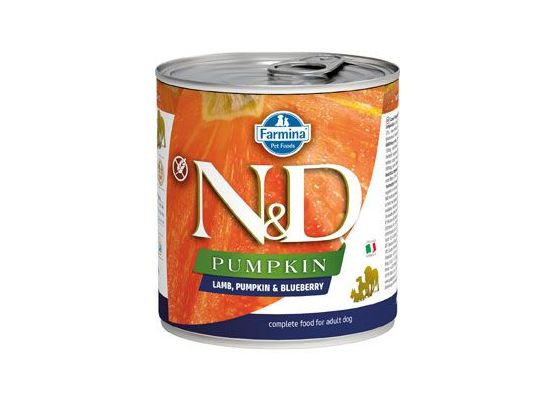 N&D DOG PUMPKIN Adult Lamb & Blueberry 285g