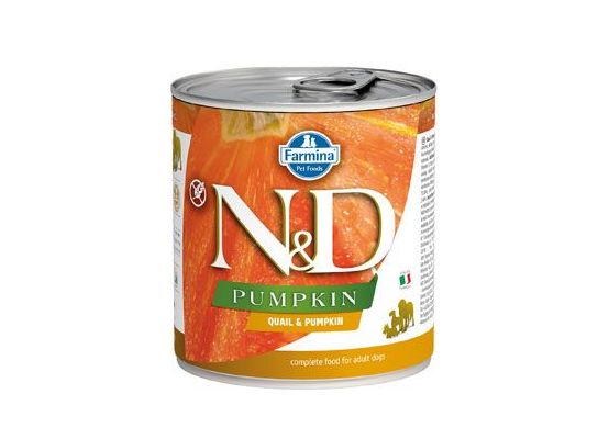 N&D DOG PUMPKIN Adult Quail & Pumpkin 285g