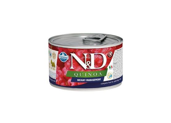 N&D DOG QUINOA Adult Weight Mngmnt Lamb & Brocolli 140 g