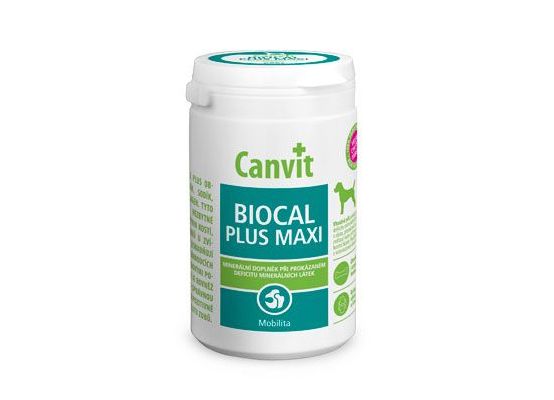 Canvit Biocal Plus MAXI pro psy ochucený 230g