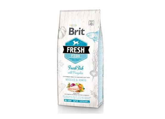 Brit Fresh Dog Fish & Pumpkin Adult Large 12kg