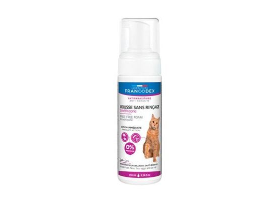 Francodex Dimethicone bezoplach pěna kočka 150ml